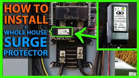 whole house surge protector installation